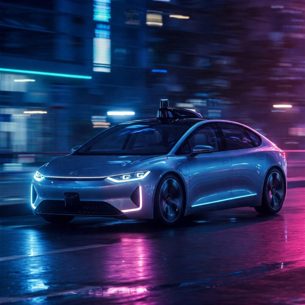 Futuristic Self-Driving Car