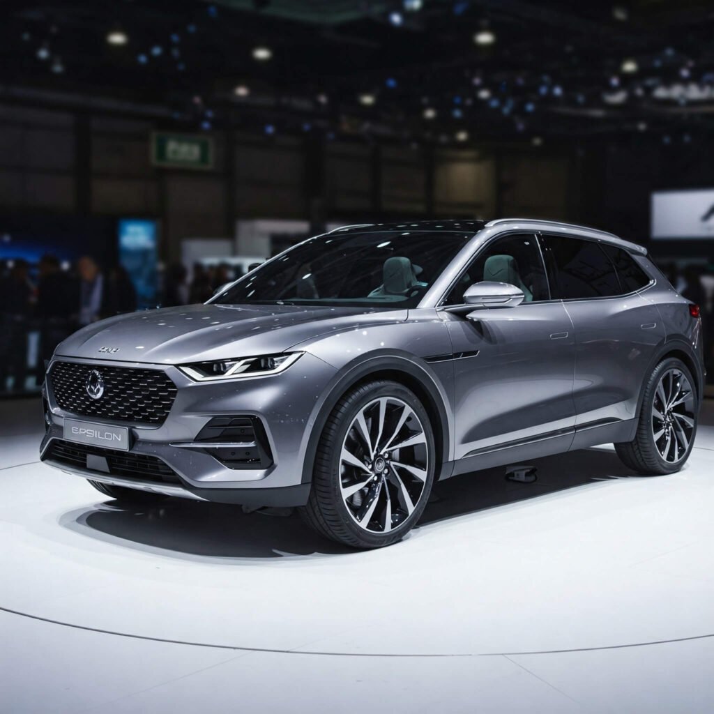 Aurora Epsilon SUV at Auto Show