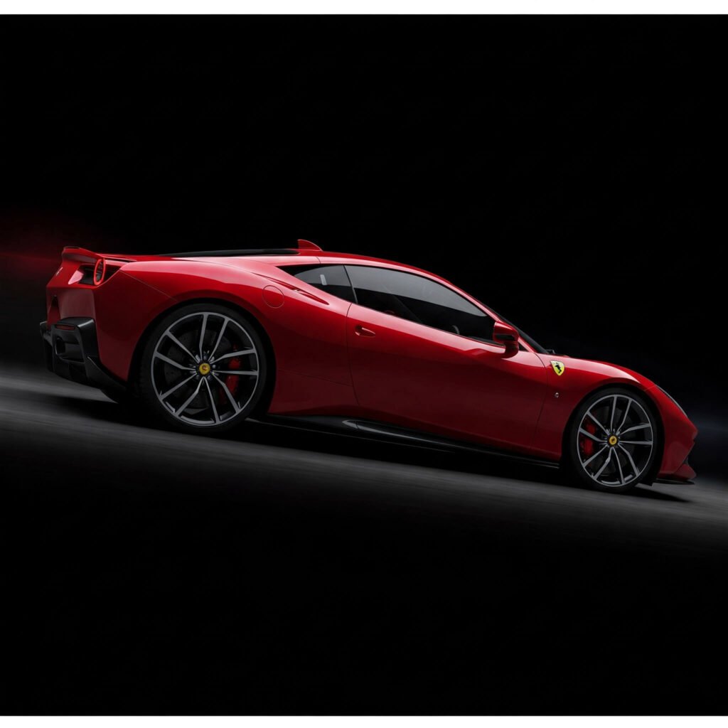 Red Ferrari Aero