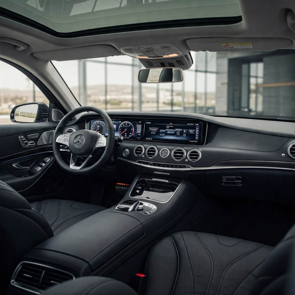 S-Class Interior Luxury Tech