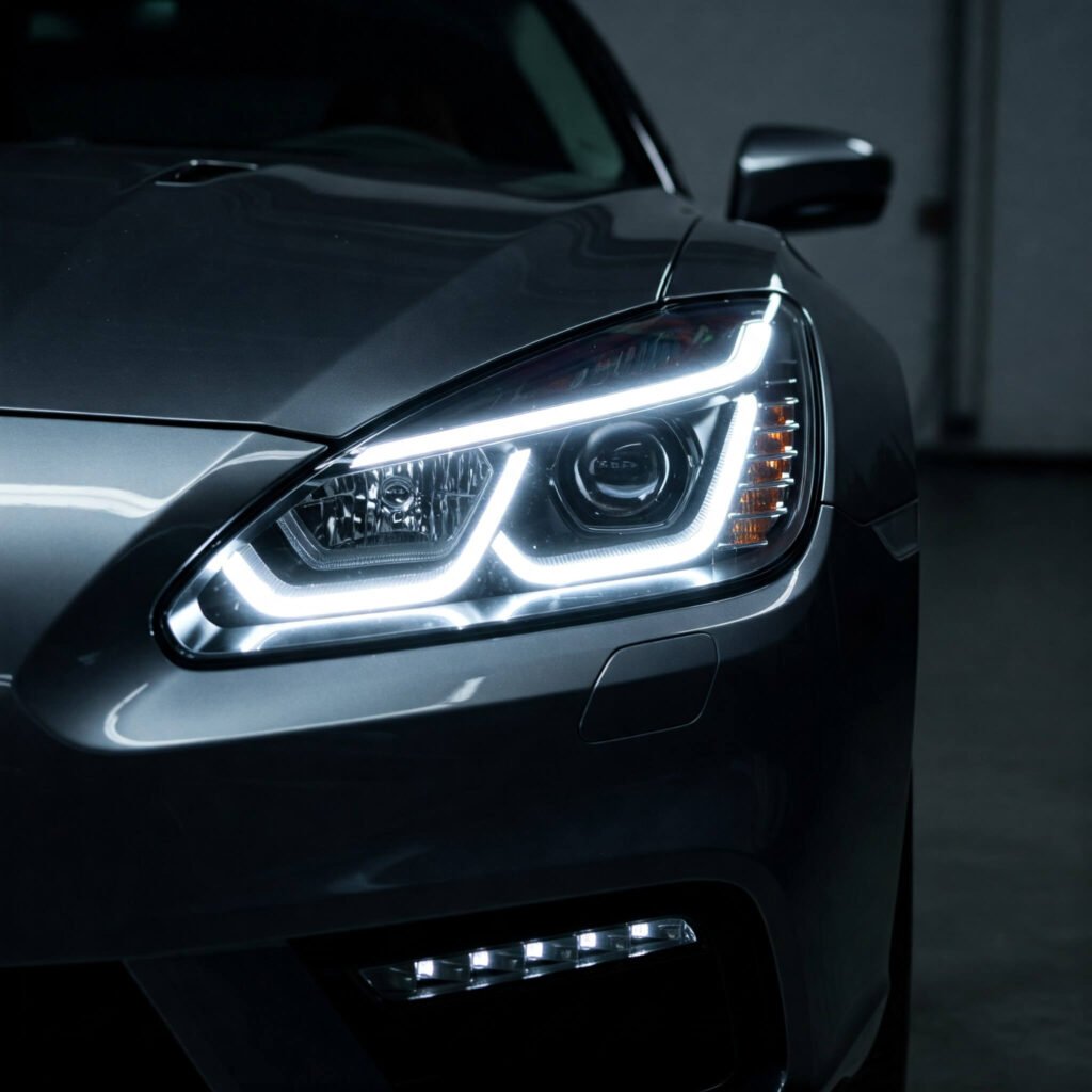 Modern LED Car Headlight Design