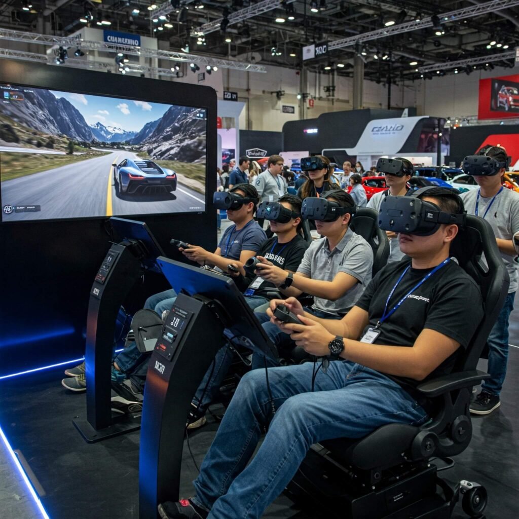 VR Experience at Auto Show